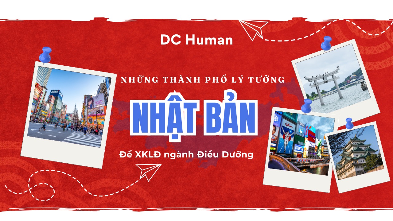 NHỮNG THÀNH PHỐ LÝ TƯỞNG ĐỂ XUẤT KHẨU LAO ĐỘNG NGÀNH ĐIỀU DƯỠNG TẠI NHẬT BẢN