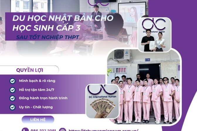 DU HỌC NHẬT BẢN CHO HỌC SINH CẤP 3 SAU TỐT NGHIỆP THPT