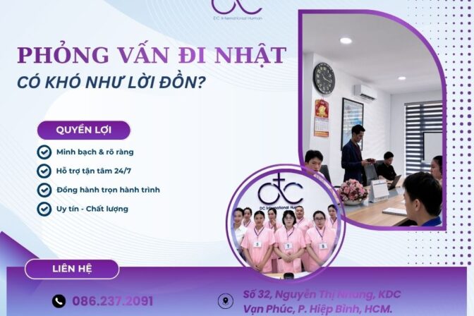 PHỎNG VẤN ĐI NHẬT CÓ KHÓ NHƯ LỜI ĐỒN?