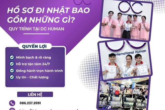 HỒ SƠ ĐI NHẬT BAO GỒM NHỮNG GÌ? QUY TRÌNH TẠI DC HUMAN